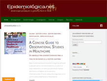 Tablet Screenshot of epidemiologica.net